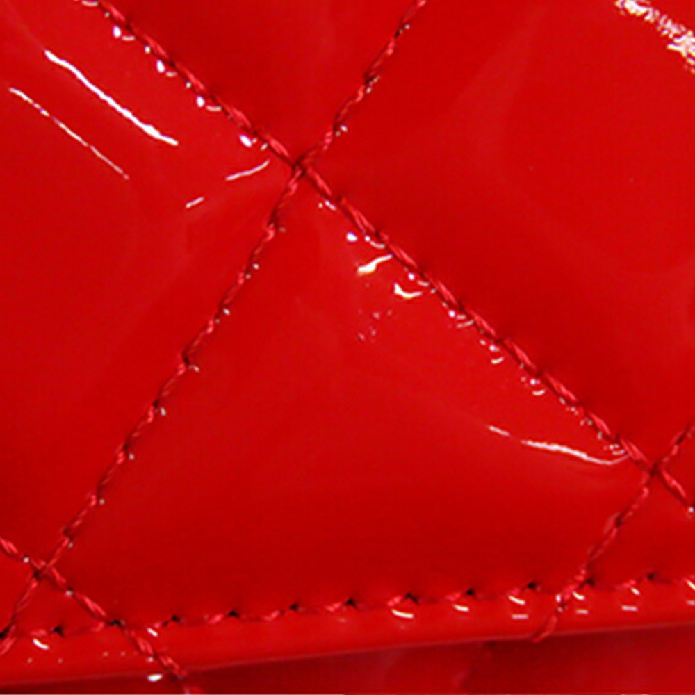 Pre-Loved Chanel Medium Classic Patent Double Flap - Picture 8 of 12